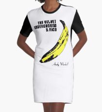 Velvet Underground Shirt Graphic T-Shirt Dress