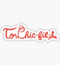 Torchic-fil-a Sticker