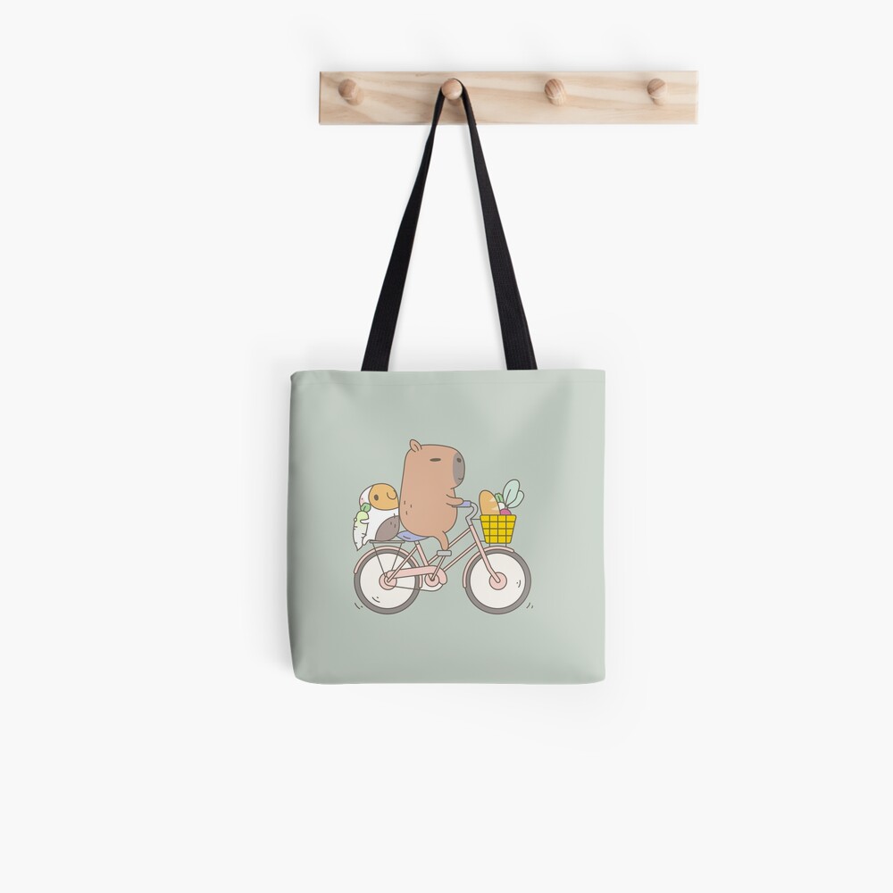 Bubu the Guinea Pig, Biking Tote Bag
