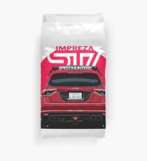 Speedhunters - RED Subaru Impreza WRX STI Duvet Cover