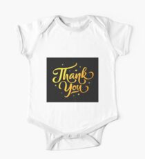 Thank You One Piece - Short Sleeve