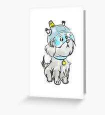 Snuffles was my slave name Greeting Card