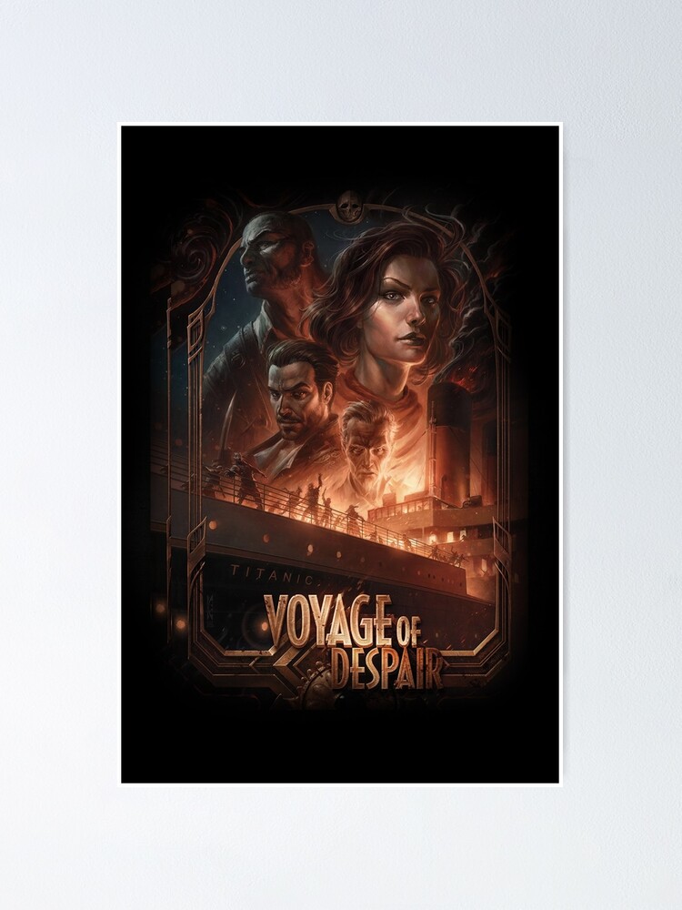Voyage Of Despair Poster Bo4 Zombies Loading Screen Poster By