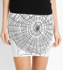 #illustration #chalkout #arachnid #web #pattern #outline #design #vector #webtogether #abstract #art #geometry #sunshade #shape #horizontal #whitecolor #blackandwhite #monochrome #bright #copyspace Mini Skirt