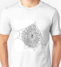 #illustration #chalkout #arachnid #web #pattern #outline #design #vector #webtogether #abstract #art #geometry #sunshade #shape #horizontal #whitecolor #blackandwhite #monochrome #bright #copyspace Unisex T-Shirt