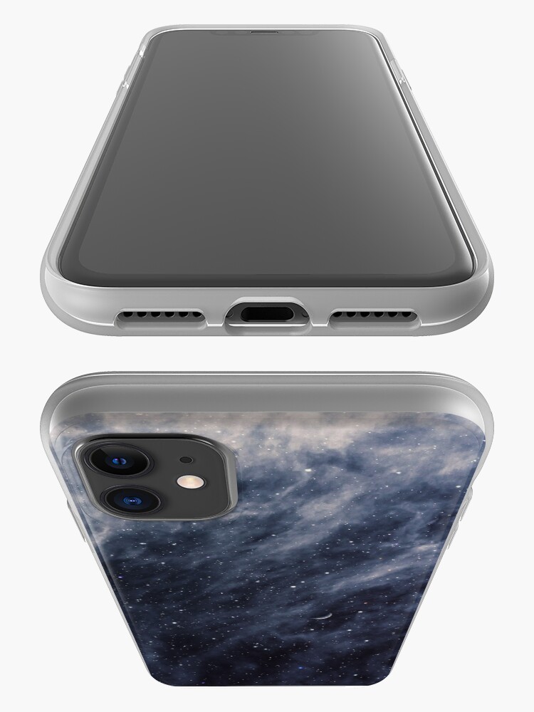 Alternate view of Blue Clouds, Blue Moon iPhone Case & Cover