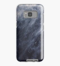 Blue Clouds, Blue Moon Case/Skin for Samsung Galaxy