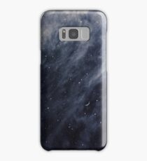 Blue Clouds, Blue Moon Case/Skin for Samsung Galaxy