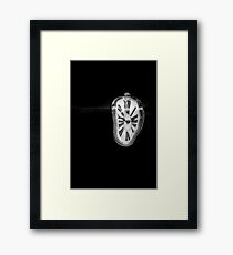 Salvador Dali Inspired Melting Clock Framed Print