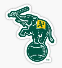 Oakland A's Vintage Logo Sticker