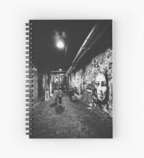 Cuaderno de espiral Seattle, murales de Post Alley