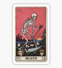 Mort Tarot Sticker