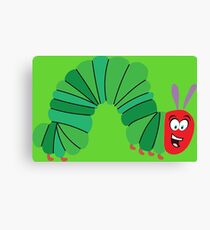 Caterpillar Shirt - Hungry Shirt - Caterpillar tshirt - Cute Kids Shirt - Cute Hungry Caterpillar Shirt - Cute Caterpillar tshirt - Happy Gift Ideas Canvas Print
