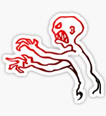 Grr Argh, Monster, Buffy the Vampire Slayer, Mutant Enemy, 90s, BTVS, Zombie, Joss Whedon, Angel, Buffering, Pop Culture, Zombie Sticker