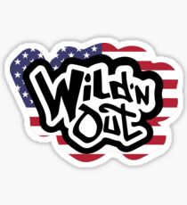 Wild N Out - Limited Edition USA flag Sticker