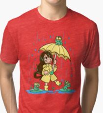 Best Frog Girl Tri-blend T-Shirt