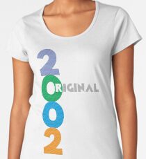 Original Geboren im Jahr 2002 Frauen Premium T-Shirts