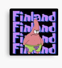 Finland. Canvas Print