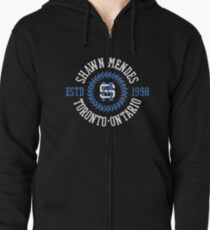 SM illustration Zipped Hoodie