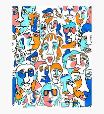 Faces of New York Photographic Print