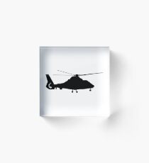 Helicopter Acrylic Block