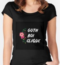 gothboiclique part.6 Women's Fitted Scoop T-Shirt