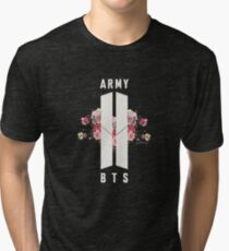 BTS&ARMY: Beyond The Scene (No Background) Tri-blend T-Shirt