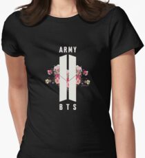 BTS & ARMY: Beyond The Scene (Kein Hintergrund) Tailliertes T-Shirt für Frauen