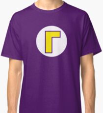Super Mario Waluigi Icon Classic T-Shirt