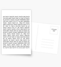 Alexis Rant in Black Postcards