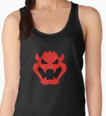 Super Mario Bowser Icon Women's Tank Top