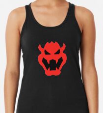 Super Mario Bowser Symbol Racerback Tank Top