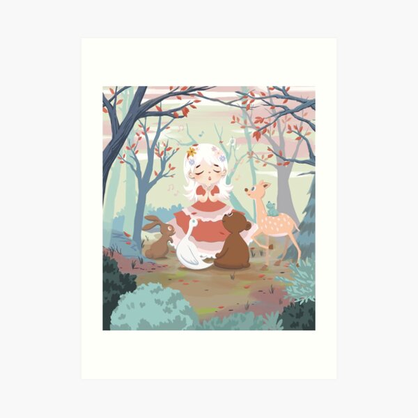 Songs of Autumn Art Print