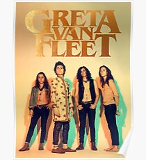Poster Gold Greta summer tour Van Fleet Anthem of the pecadeful army Poster