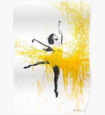 Sunflower Dancer Poster