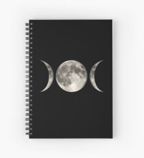 Magical Moon Spiral Notebook