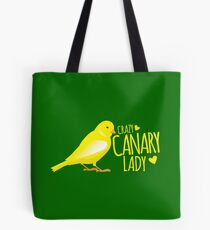 Verrückte Kanarienvogel (Vogel) Lady Tasche