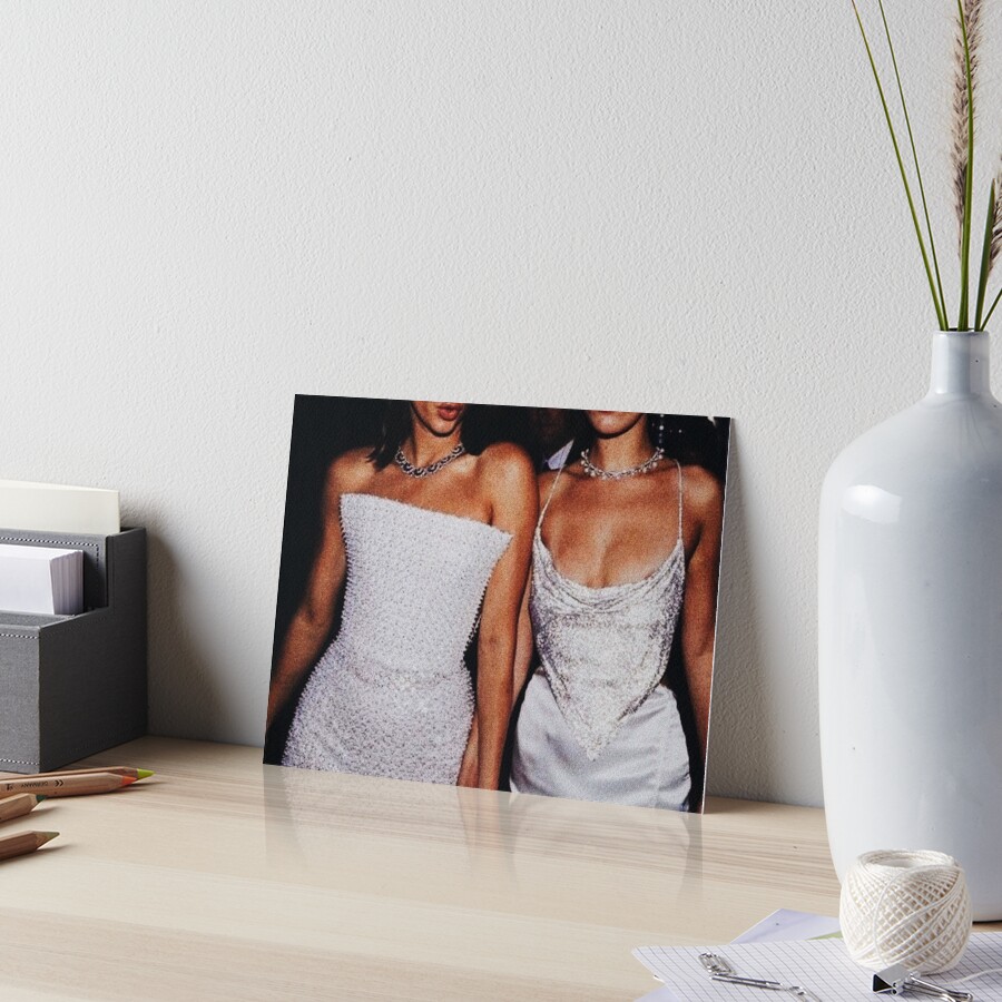 vintage fashion Art Board Print