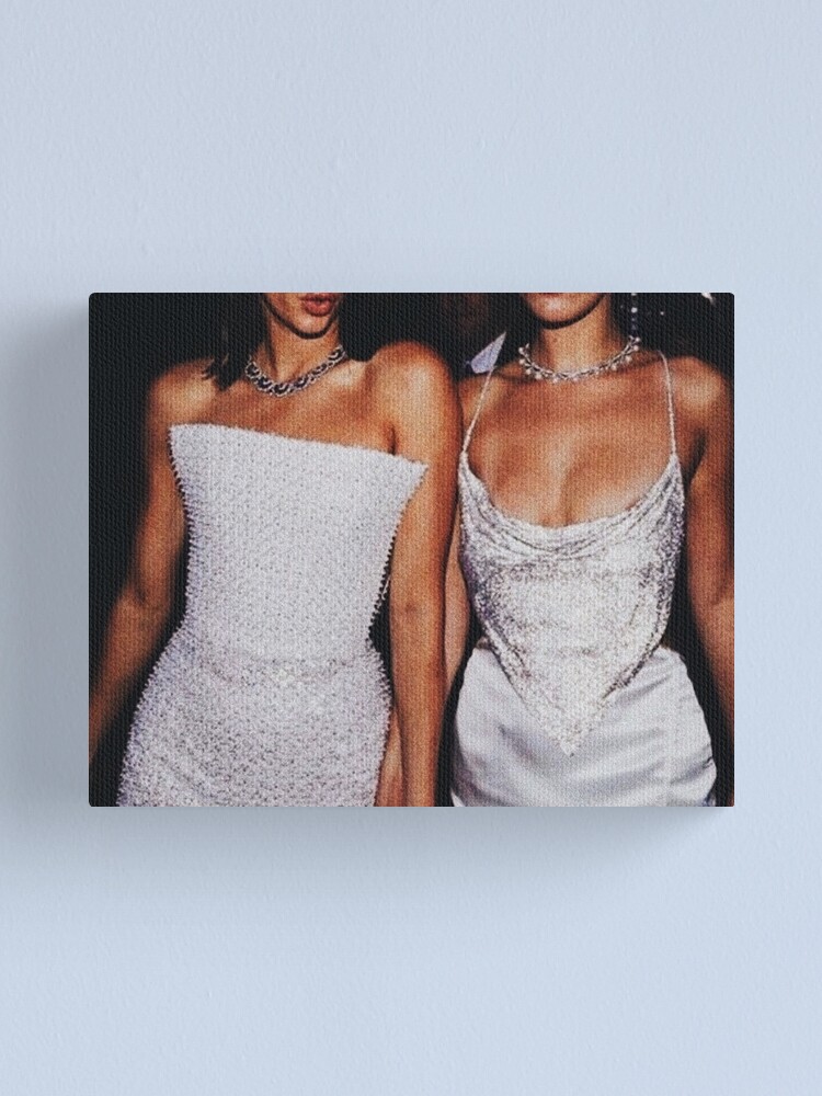 Alternate view of vintage fashion Canvas Print