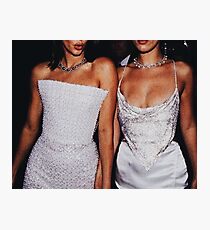 Lámina fotográfica moda vintage