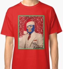 Blue Demon Christmas Wishes Classic T-Shirt