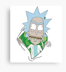 Rick Sanchez Portal Canvas Print
