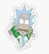 Rick and Morty Sticker | Redbubble