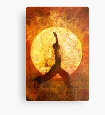 Sun Salute Metal Print