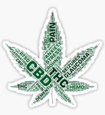 Cannabis CBD Sticker