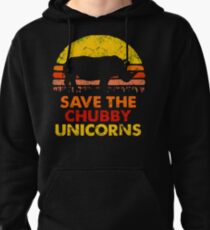 Save The Chubby Unicorns Pullover Hoodie