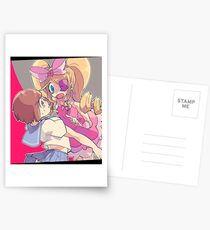 Nonon Jakuzure and Mako from kill la kill i dont know leave me alone Postcards