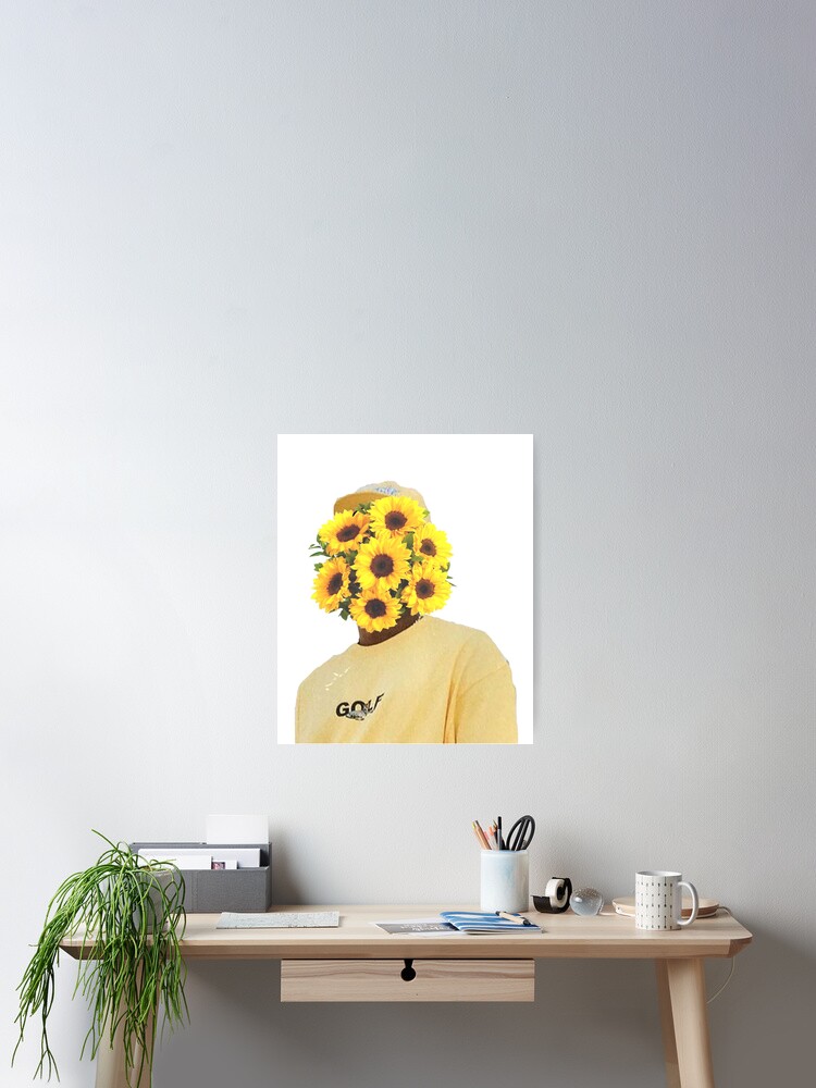 Alternate view of flowers Poster