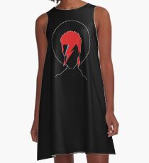 David Bowie Tribute A-Line Dress