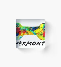 Vermont Dog Bone Acrylic Block